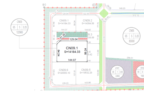 Đất công nghiệp, kho bãi CN09.1
